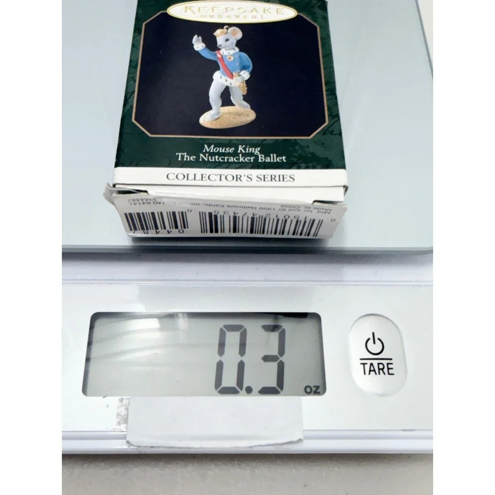 Hallmark Keepsake Ornament 1999 Mouse King Nutcracker Ballet Miniature